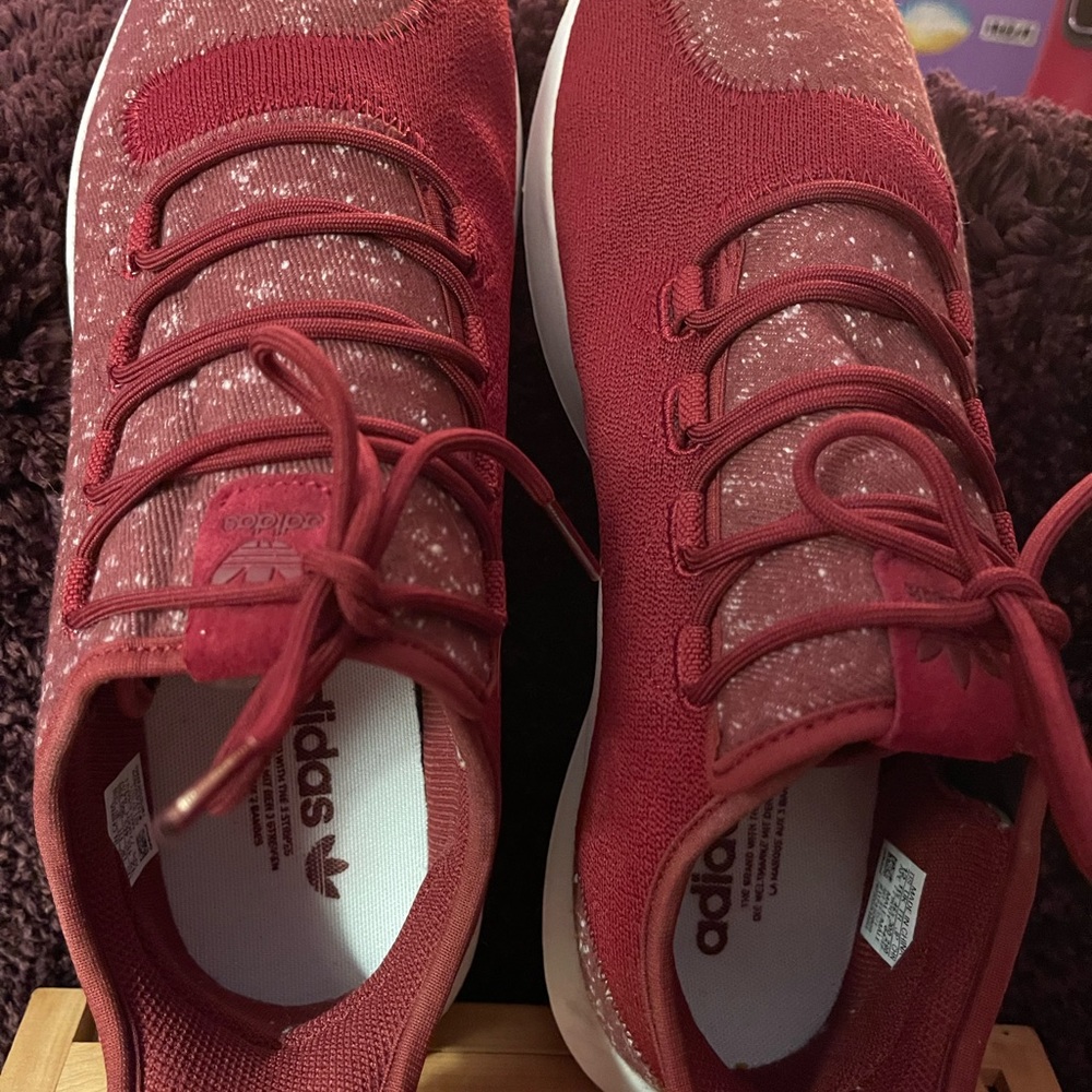 Adidas, red, Comfortable sneakers